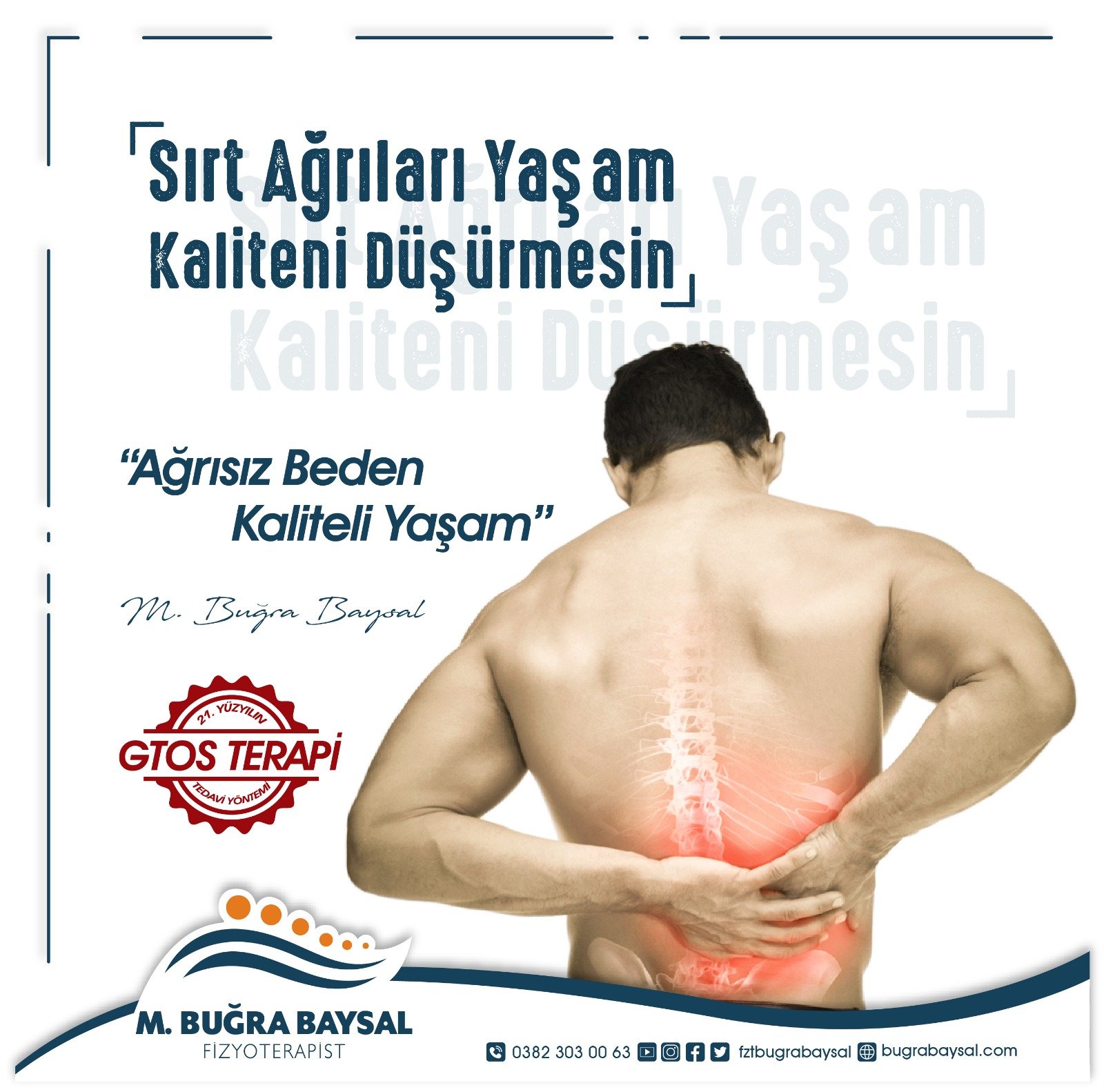 Sırt Ağrılarınız Yaşam Kalitenizi Düşürmesin