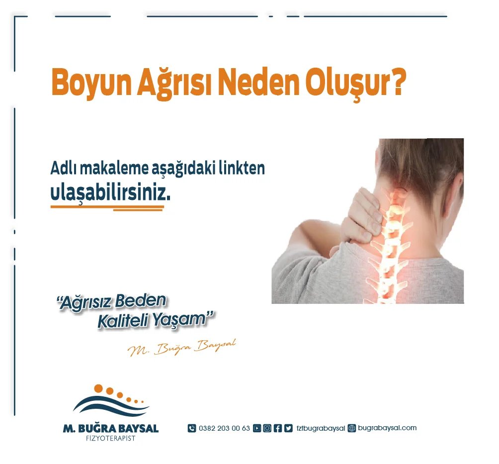 Boyun Ağrısı Neden Oluşur?